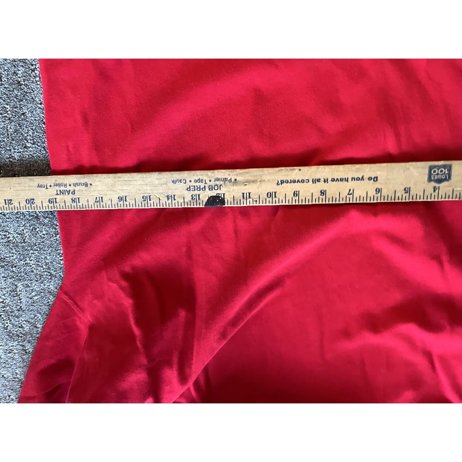Express VINTAGE Express Shirt XL Red Long Sleeve Turtleneck Womens Adult XL Blouse 80s 90s Size XL / US 12-14 / IT 48-50 - 4 Thumbnail
