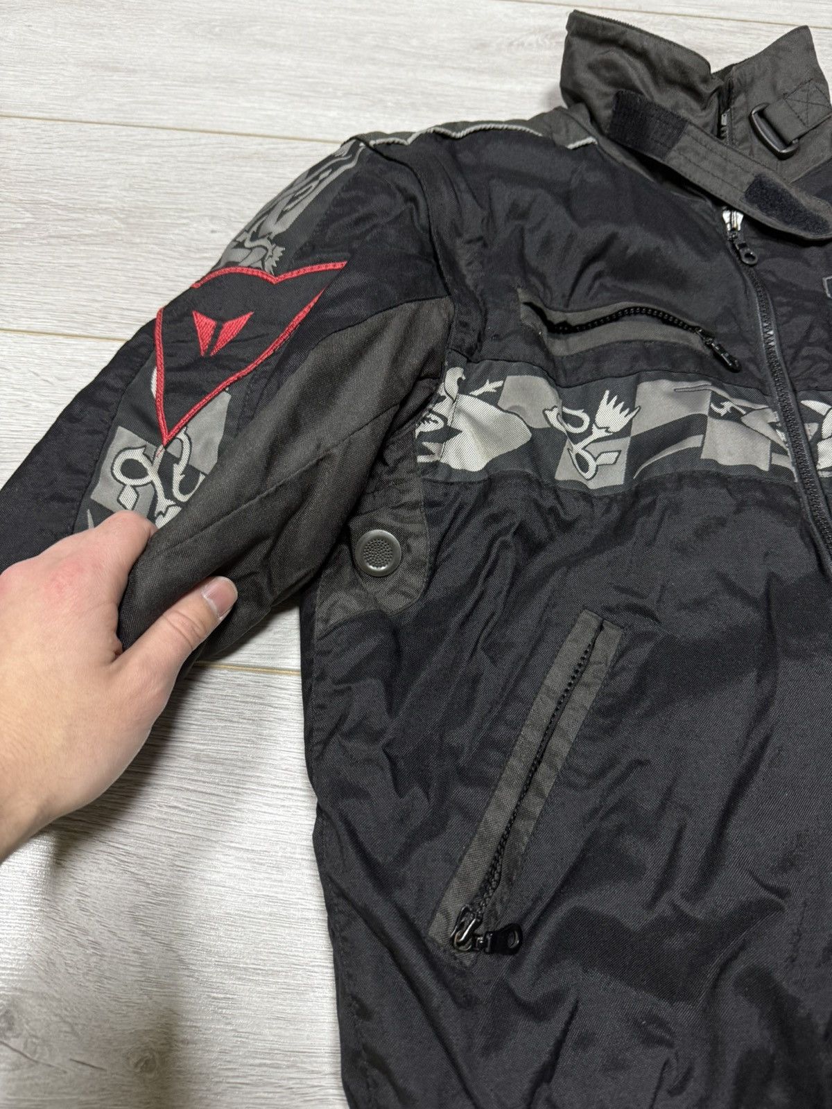 Dainese Dainese RARE vintage demon bomber racing vest zip monogram Size US S / EU 44-46 / 1 - 5 Thumbnail