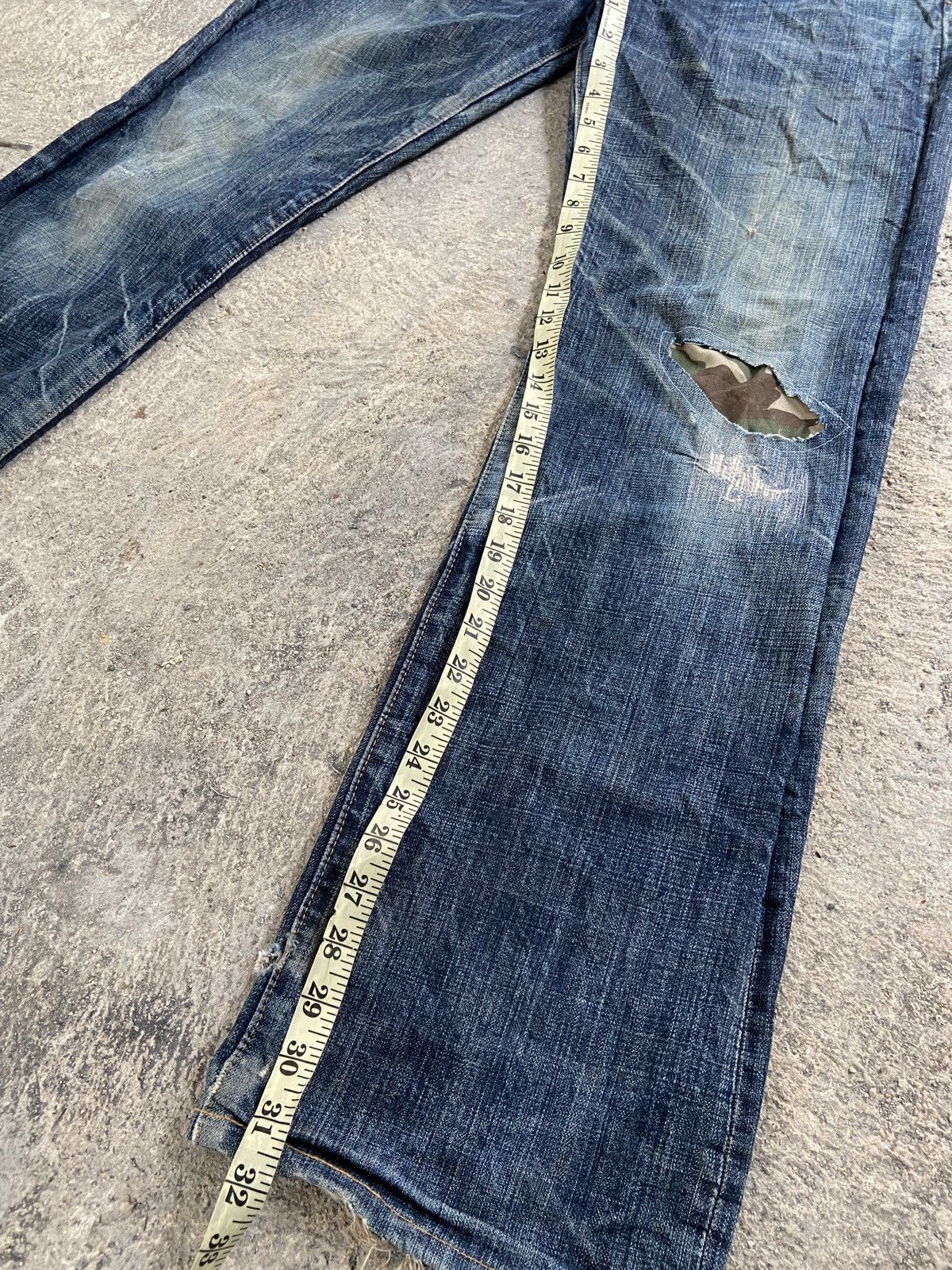 Eternal × If Six Was Nine × Vintage Flare Eternal Patchwork Denim Size US 33 - 5 Thumbnail