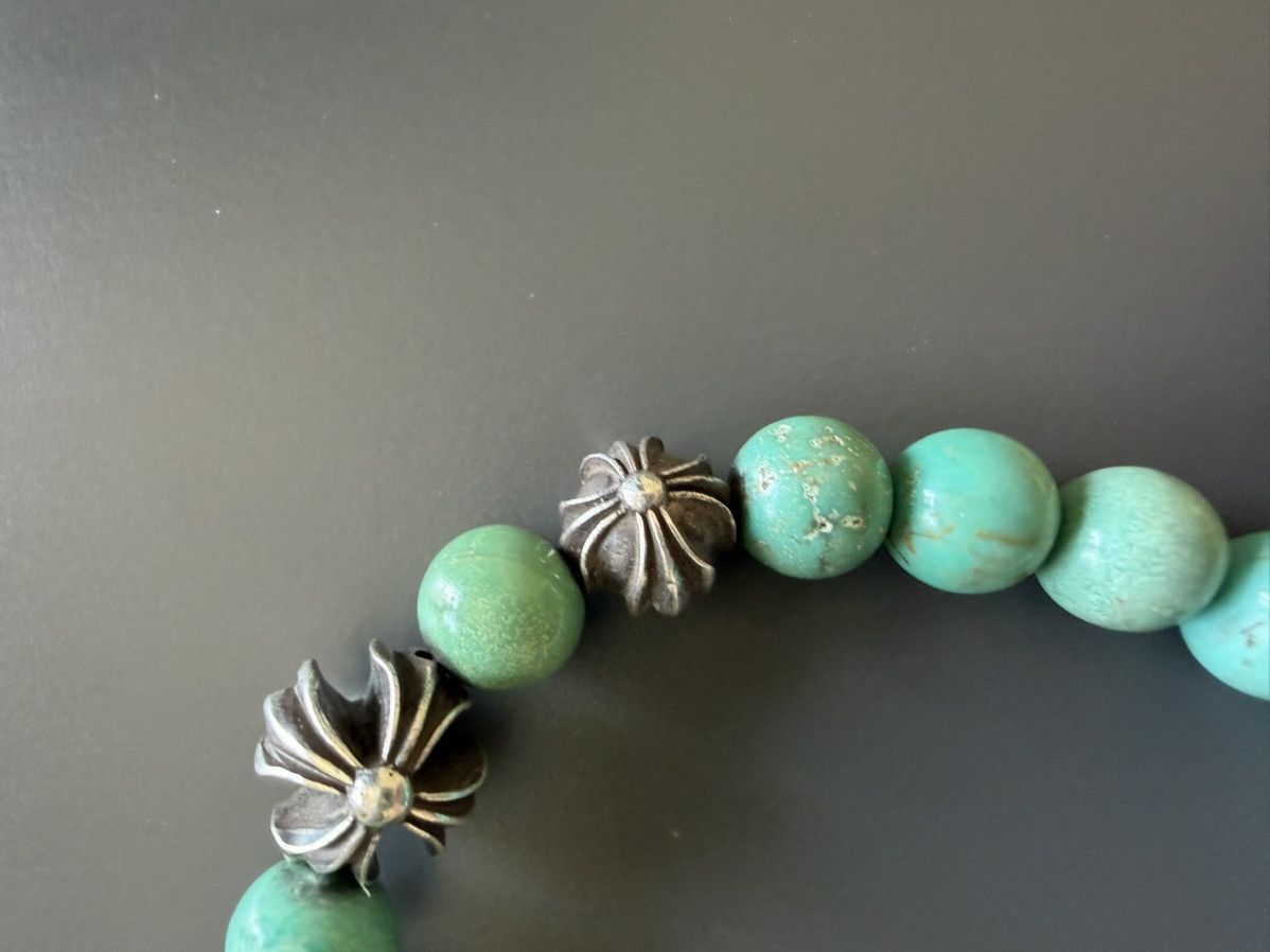 Chrome Hearts Chrome Hearts Turquoise Beads Bracelet Size ONE SIZE - 8 Thumbnail