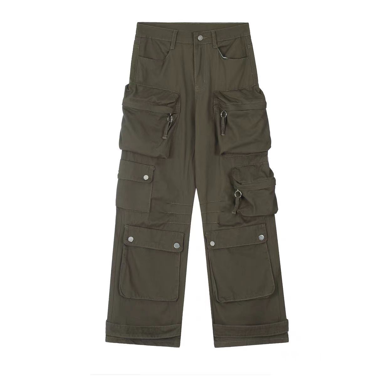Japanese Brand × Vintage Vintage functional multi-pocket cargo hip-hop trousers Size US 31 - 4 Thumbnail