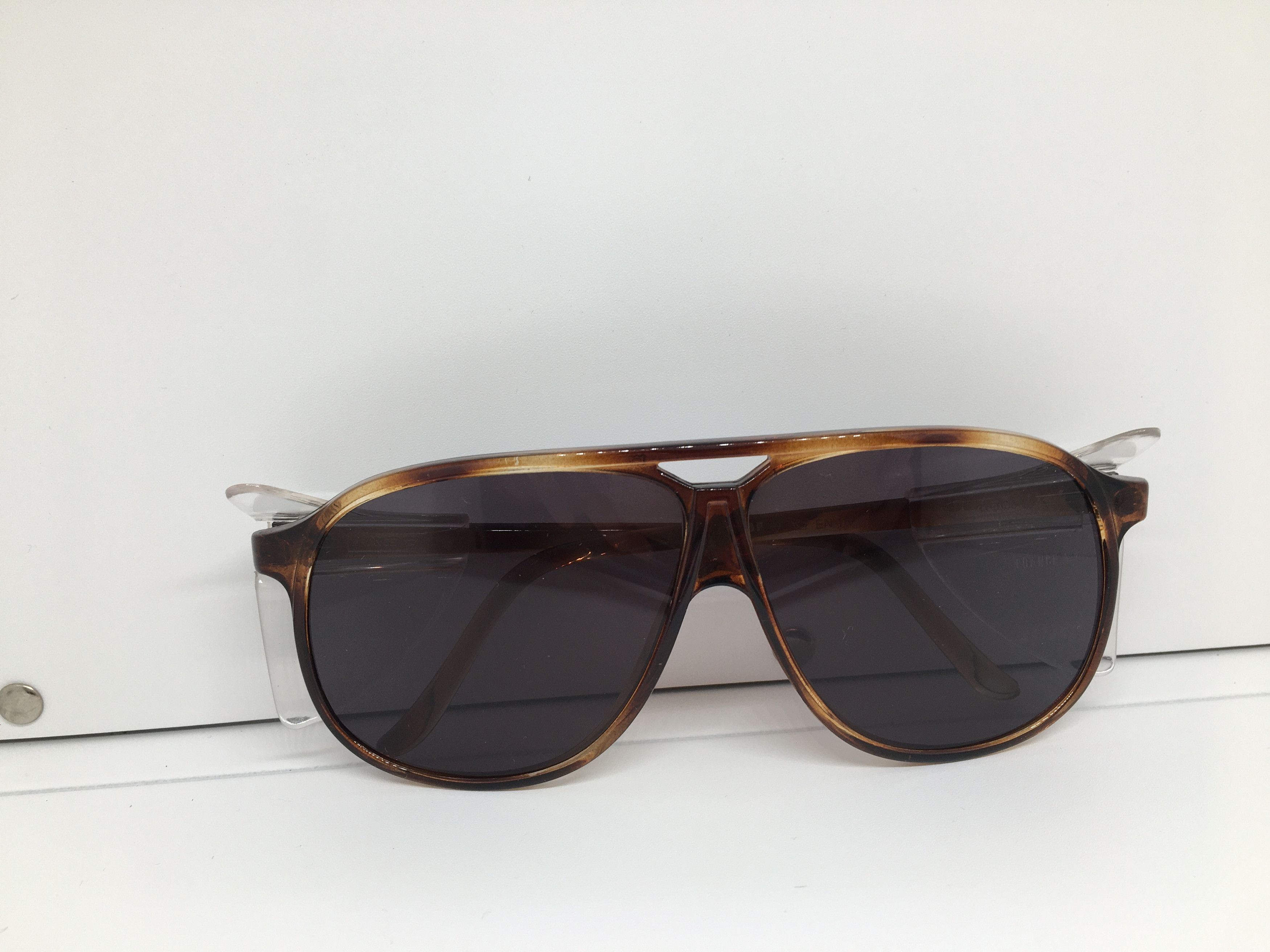 Vintage Vintage 80s Bolle Tortoise Aviator Sunglasses Frame Size ONE SIZE - 10 Thumbnail