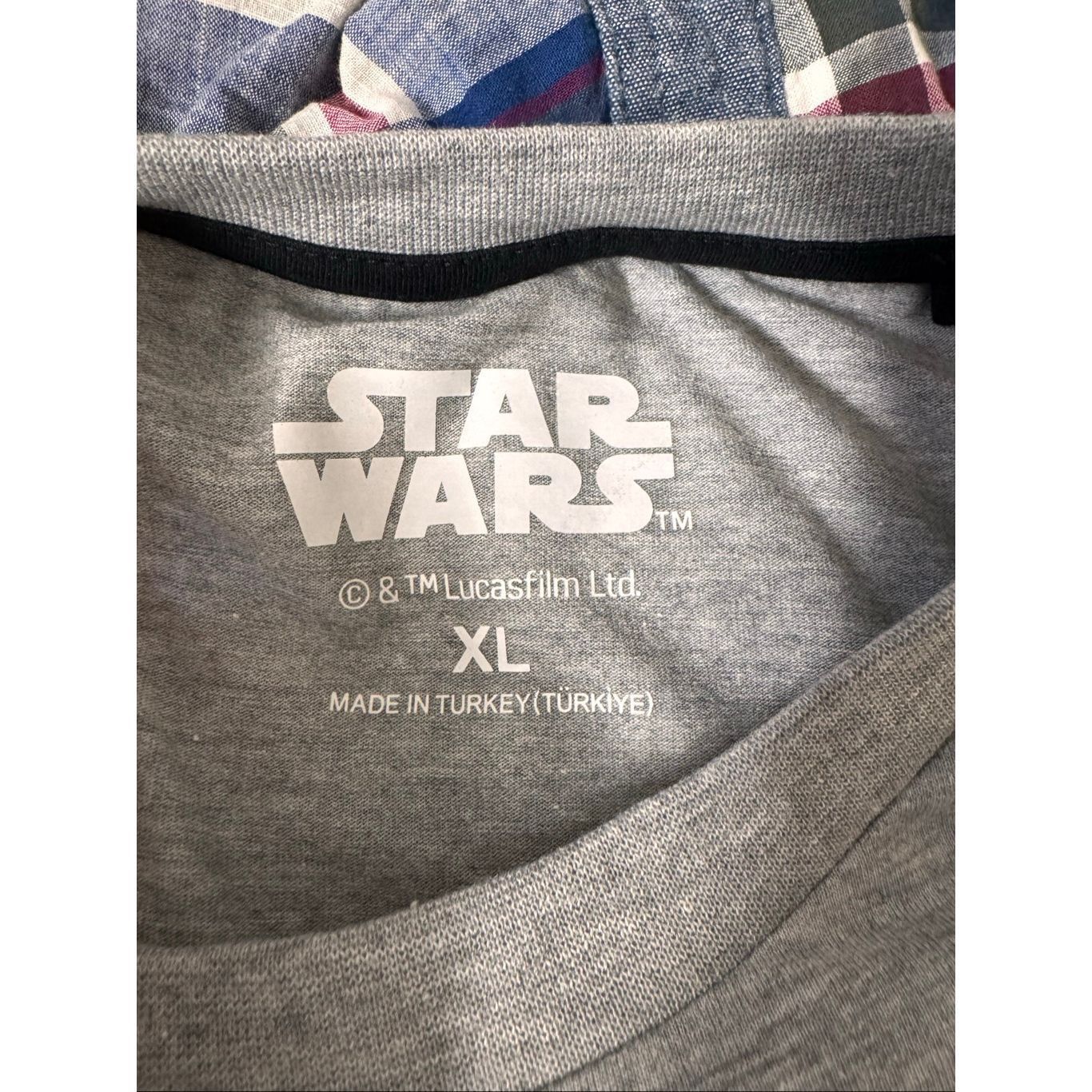Star Wars Star Wars Darth Vader Graphic T-Shirt Gray Men’s XL – Primark – Movie Tee Size US XL / EU 56 / 4 - 6 Thumbnail