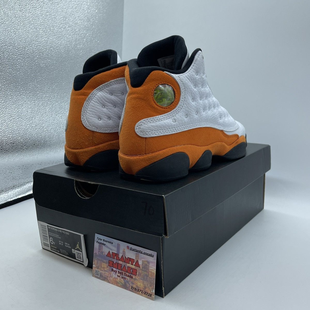 Jordan Brand Air Jordan 13 starfish Size US 6 / EU 39 - 5 Thumbnail