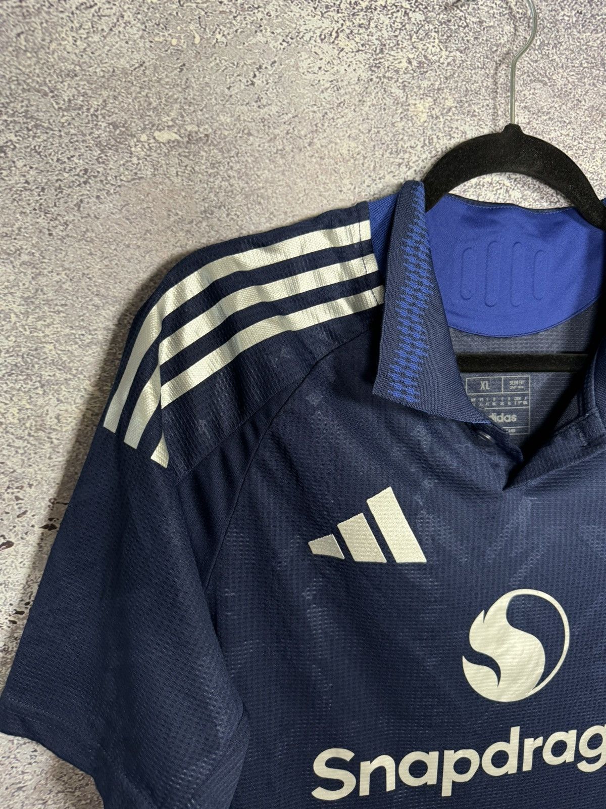 Other Manchester United 2024/25 Away Soccer Jersey Blokcore Size US XL / EU 56 / 4 - 8 Thumbnail