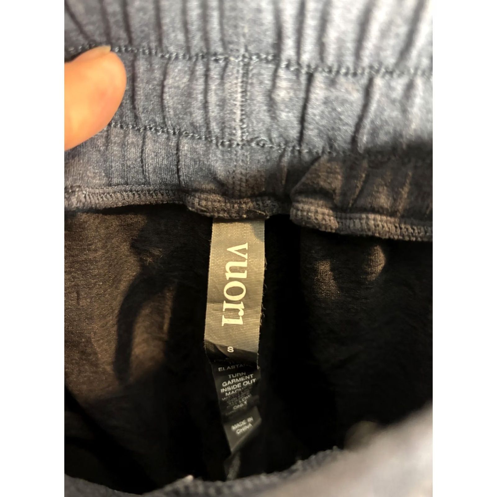 Vuori Vuori Jogger Pants Mens Small Gray Drawstring Cuffed Sweatpants Lounge Soft Size US 29 - 4 Thumbnail
