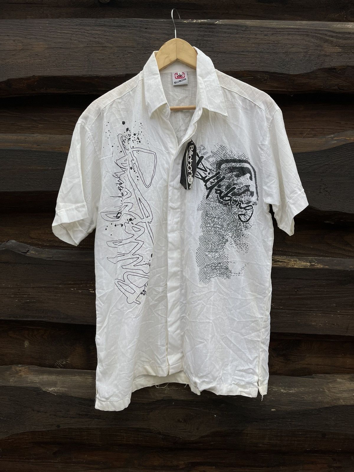 Billabong New with tags 90’s Billabong vintage graffiti shirt Size US L / EU 52-54 / 3 - 1 Thumbnail