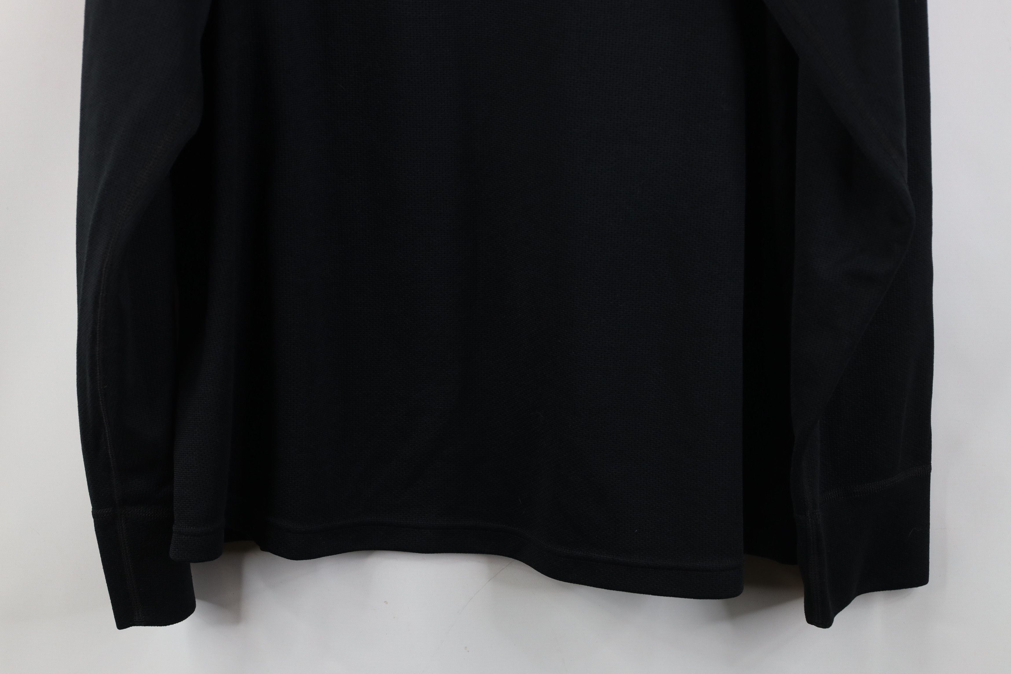 Carhartt Vintage Y2K Carhartt Thermal Knit Long Sleeve T-Shirt Black Size US XXL / EU 58 / 5 - 10 Thumbnail
