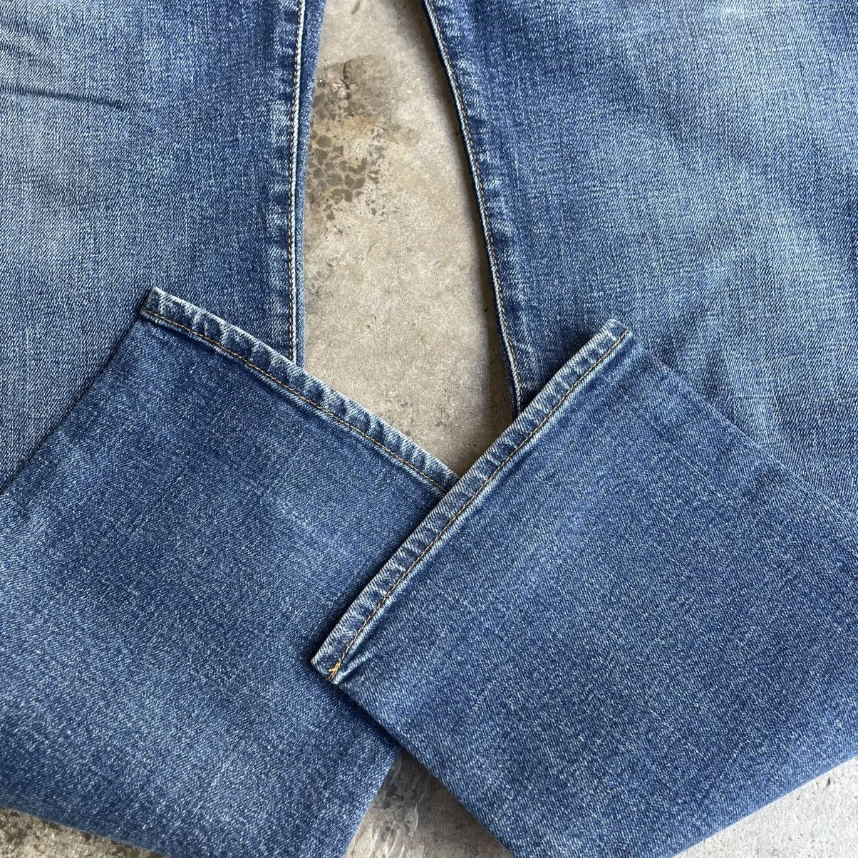 Gap 🔥Vintage GAP Stoned Washed Ripped Distress Denim Jeans Size US 38 / EU 54 - 7 Thumbnail