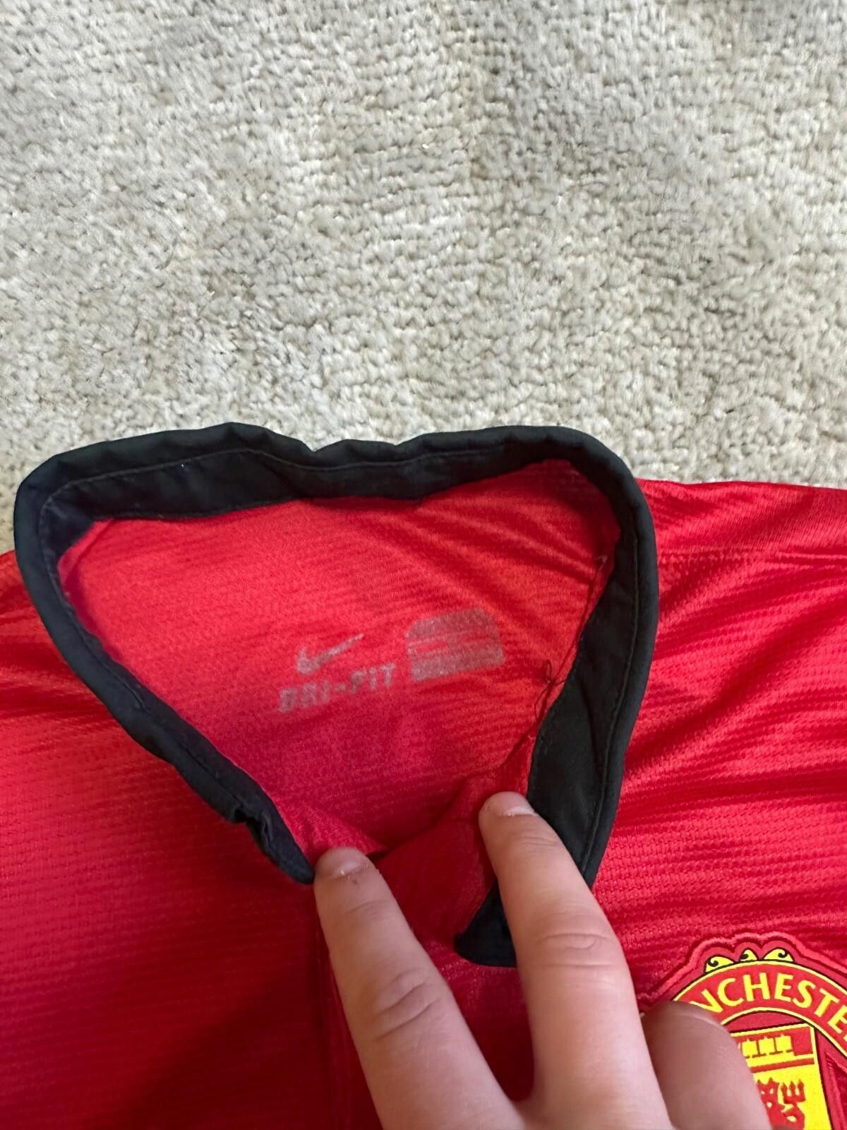 Nike ROONEY #10 MANCHESTER UNITED 2013/14 FOOTBALL SHIRT SOCCER Size US M / EU 48-50 / 2 - 5 Thumbnail