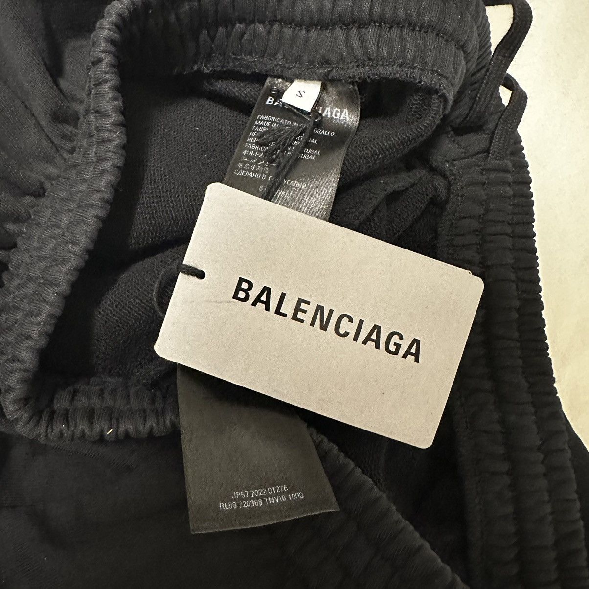 Balenciaga FW22 NWT Lost Tape Unisex Minimalism Balenciaga Jogger Pants Size US 32 / EU 48 - 9 Thumbnail