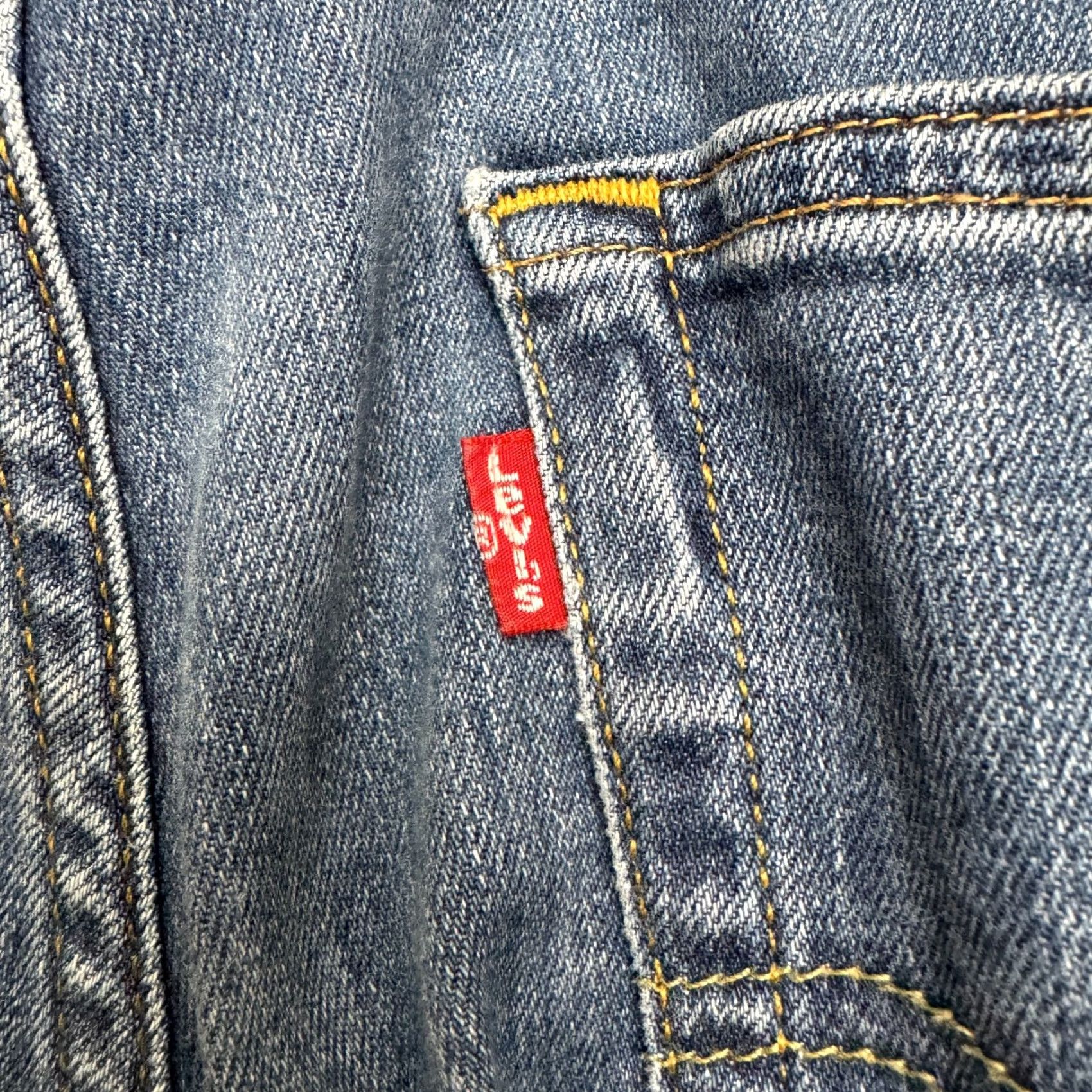 Levi's Levi's 512 Slim Fit Taper Flex All Seasons Tech Denim Jeans Mens 33x30 Blue Size US 33 - 5 Thumbnail