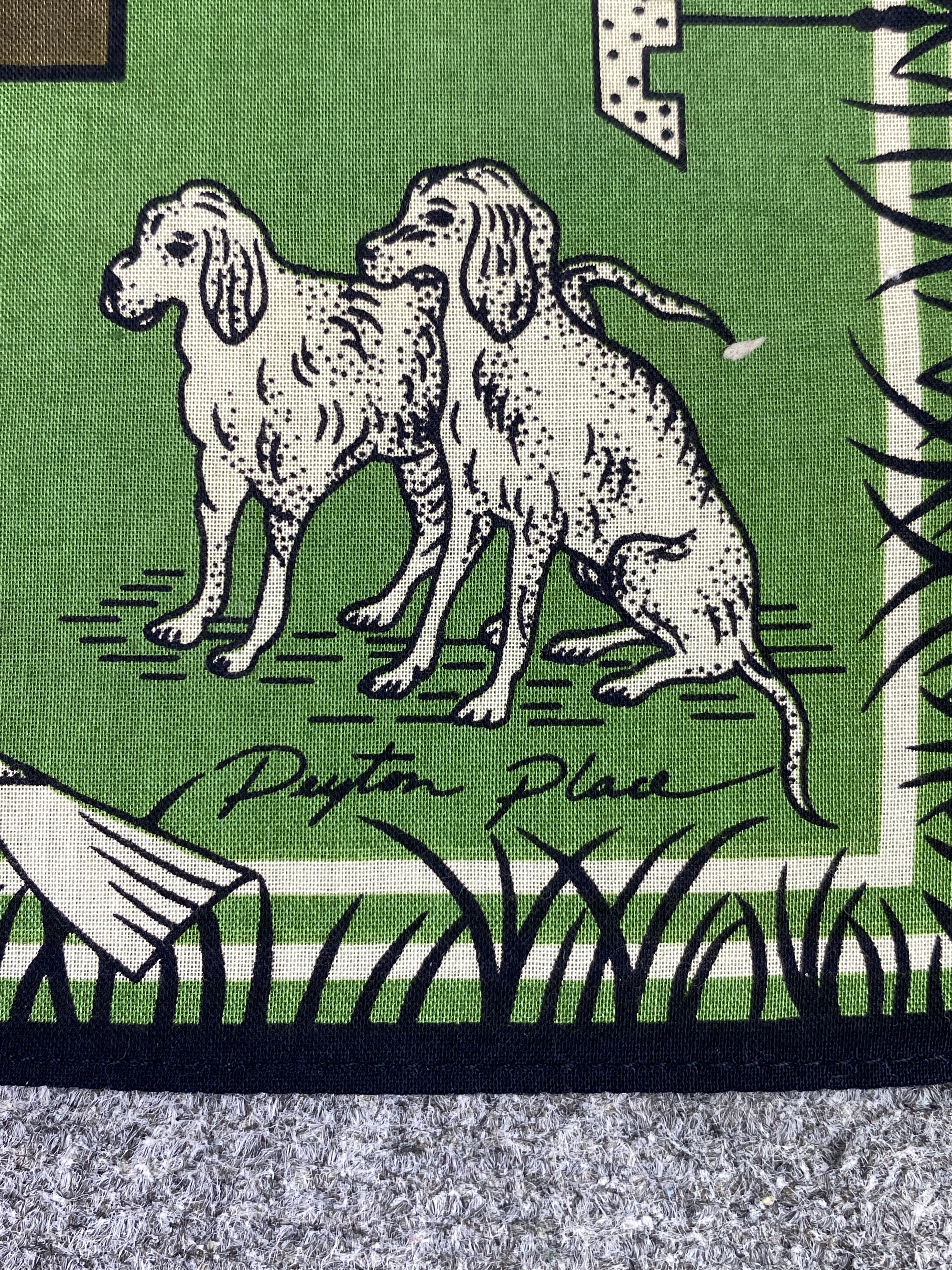 PPFM Vintage Peyton Place Handkerchief / Neckerchief KT0241 Size ONE SIZE - 7 Thumbnail