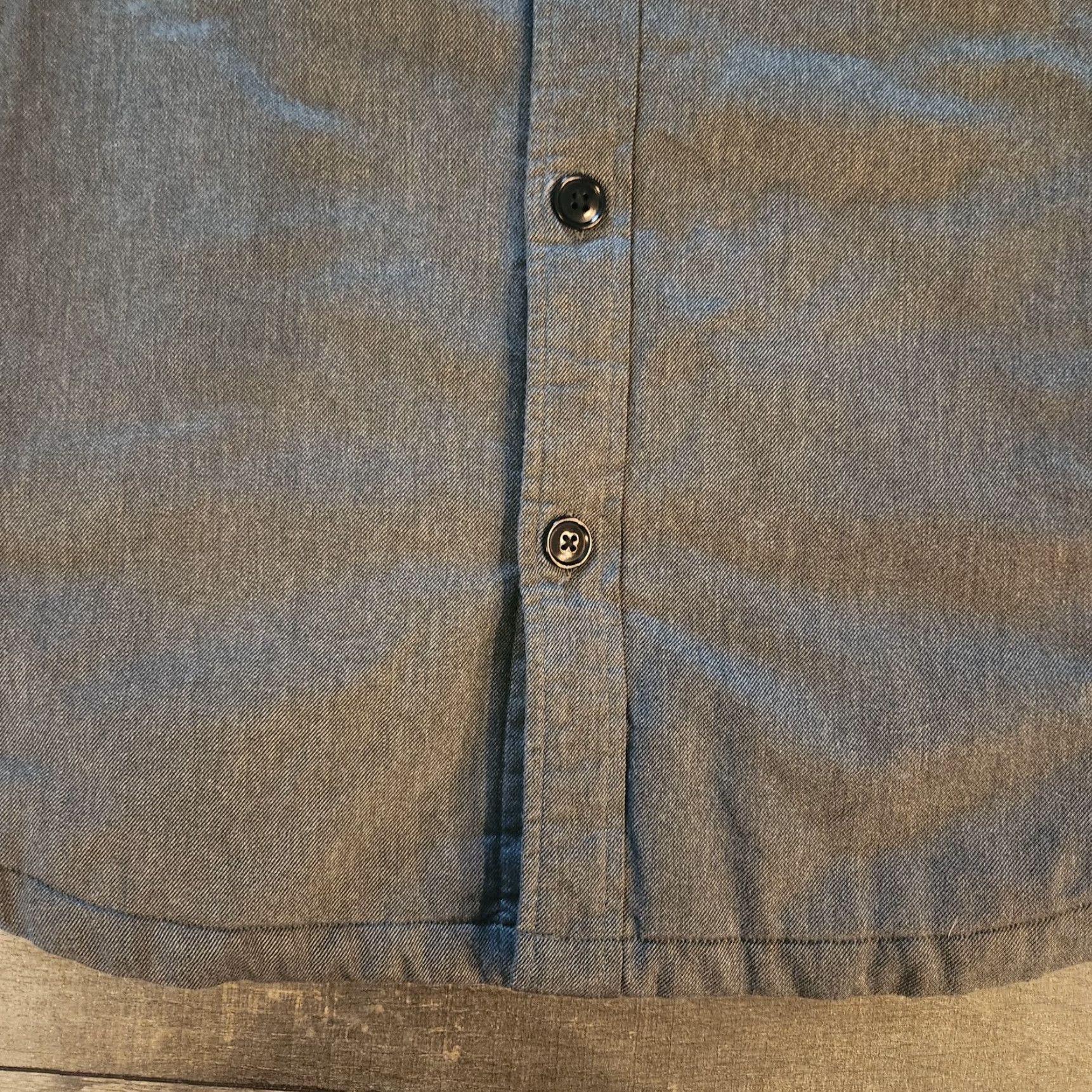 UNTUCKit UNTUCKit Shacket Shirt Jacket Mens Medium Gray Flannel Line Heavyweight Button-Up Lined Ziraldo Size US M / EU 48-50 / 2 - 3 Thumbnail