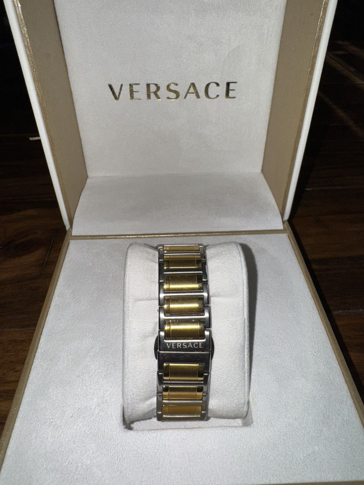Versace Versace 45mm Swiss Chronograph Greca Extreme Two-Tone Watch Size ONE SIZE - 2 Thumbnail