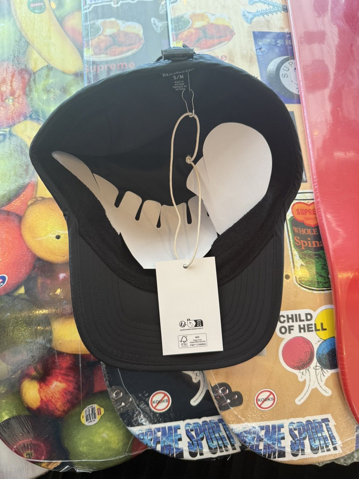 Marithe + Francois Girbaud × Supreme Black supreme hat Size ONE SIZE - 8 Thumbnail