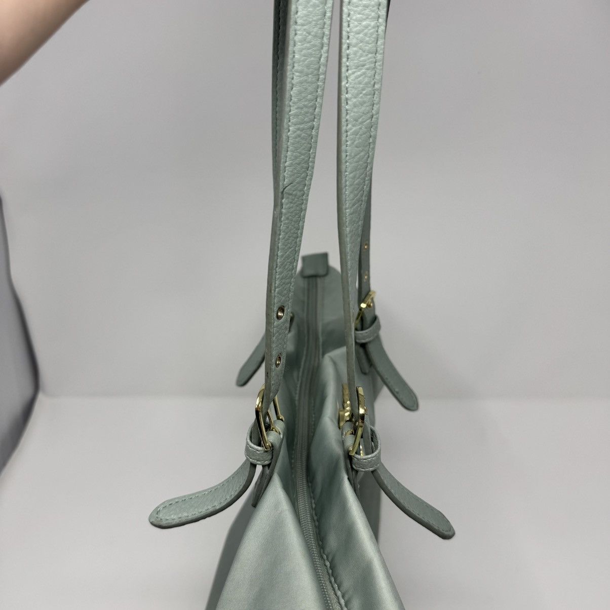 Juicy Couture Juicy Couture Light Green Nylon Double Handle Bag Size ONE SIZE - 8 Thumbnail
