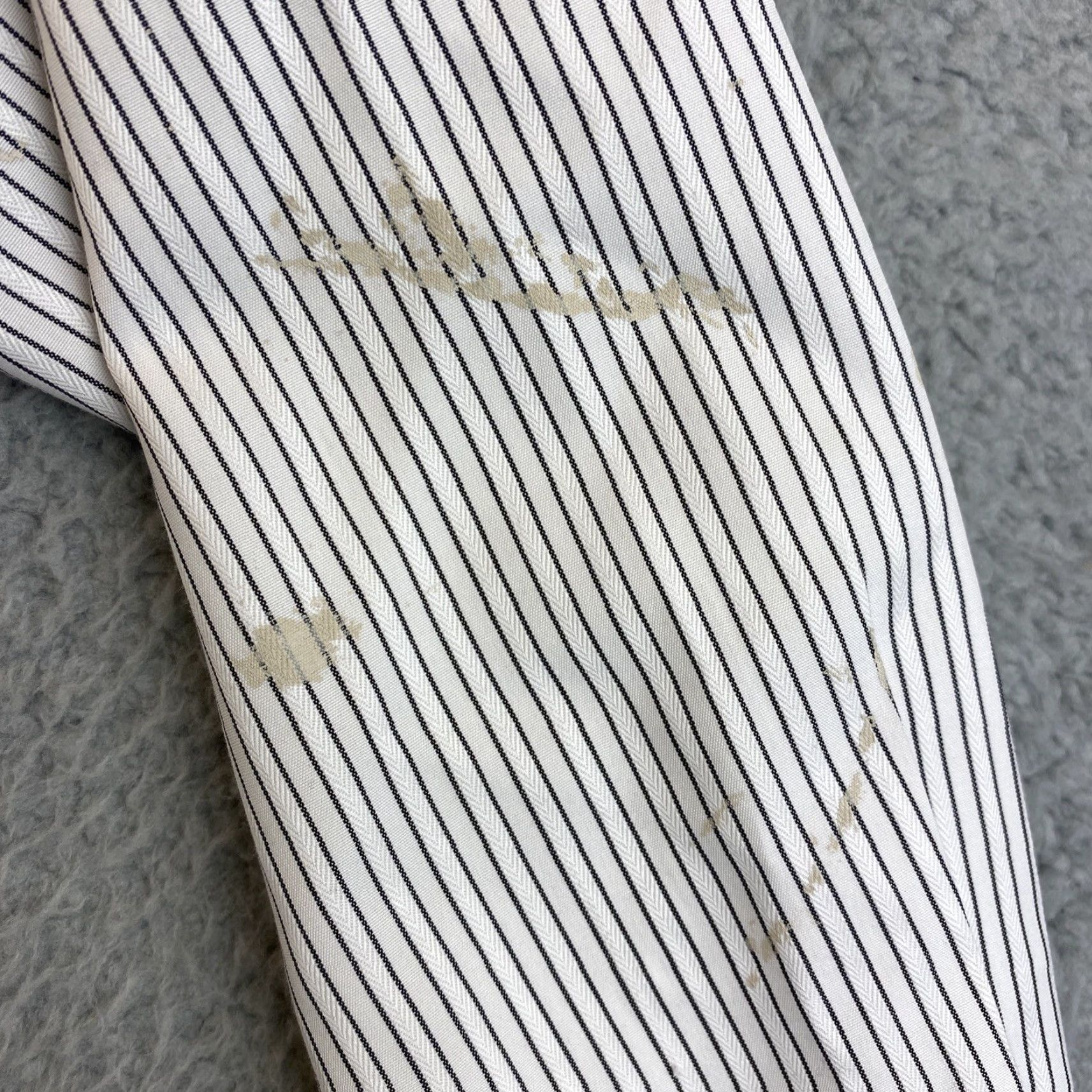 Roundtree & Yorke Roundtree & Yorke Gold Label Men's Dress Shirt 15.5/33 slim fit /75-52 Size 40R - 6 Thumbnail