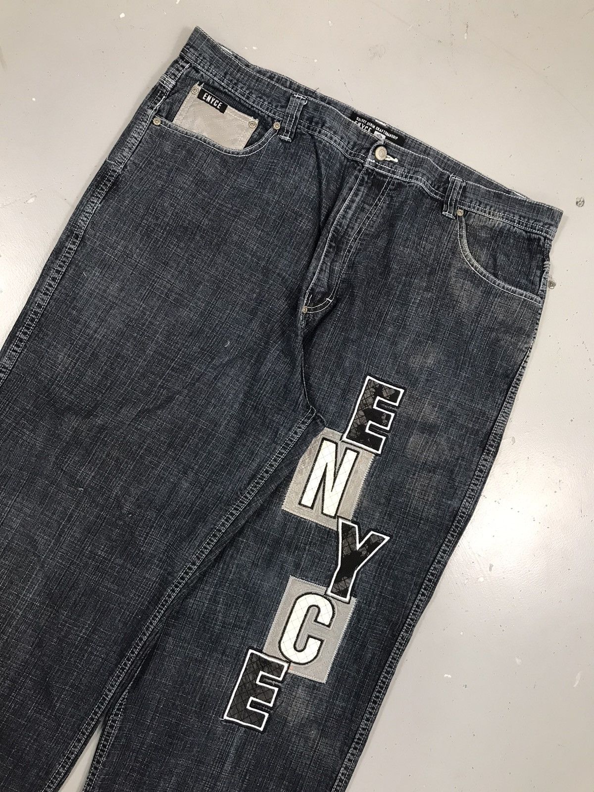 Enyce × Vintage Vintage enyce logo embroidered denim Size US 40 / EU 56 - 5 Thumbnail