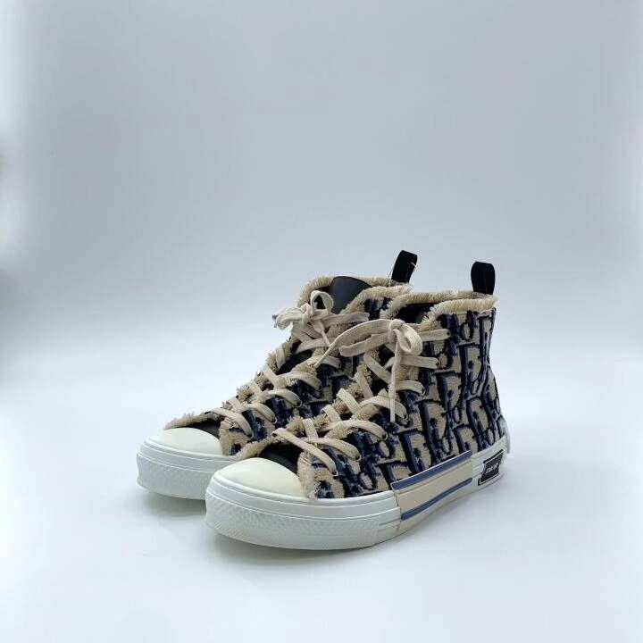 Dior Dior B23 Oblique High-Top Sneakers Size US 10 / EU 43 - 1 Thumbnail