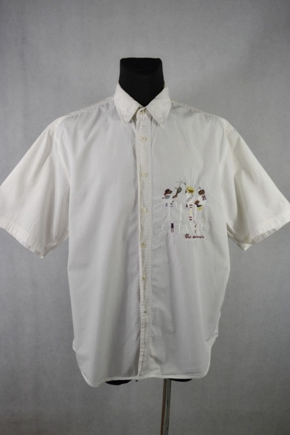 Carlo Colucci × Vintage Carlo Colucci Vintage 90s The Camp Of The Summer shirt Size US L / EU 52-54 / 3 - 1 Thumbnail