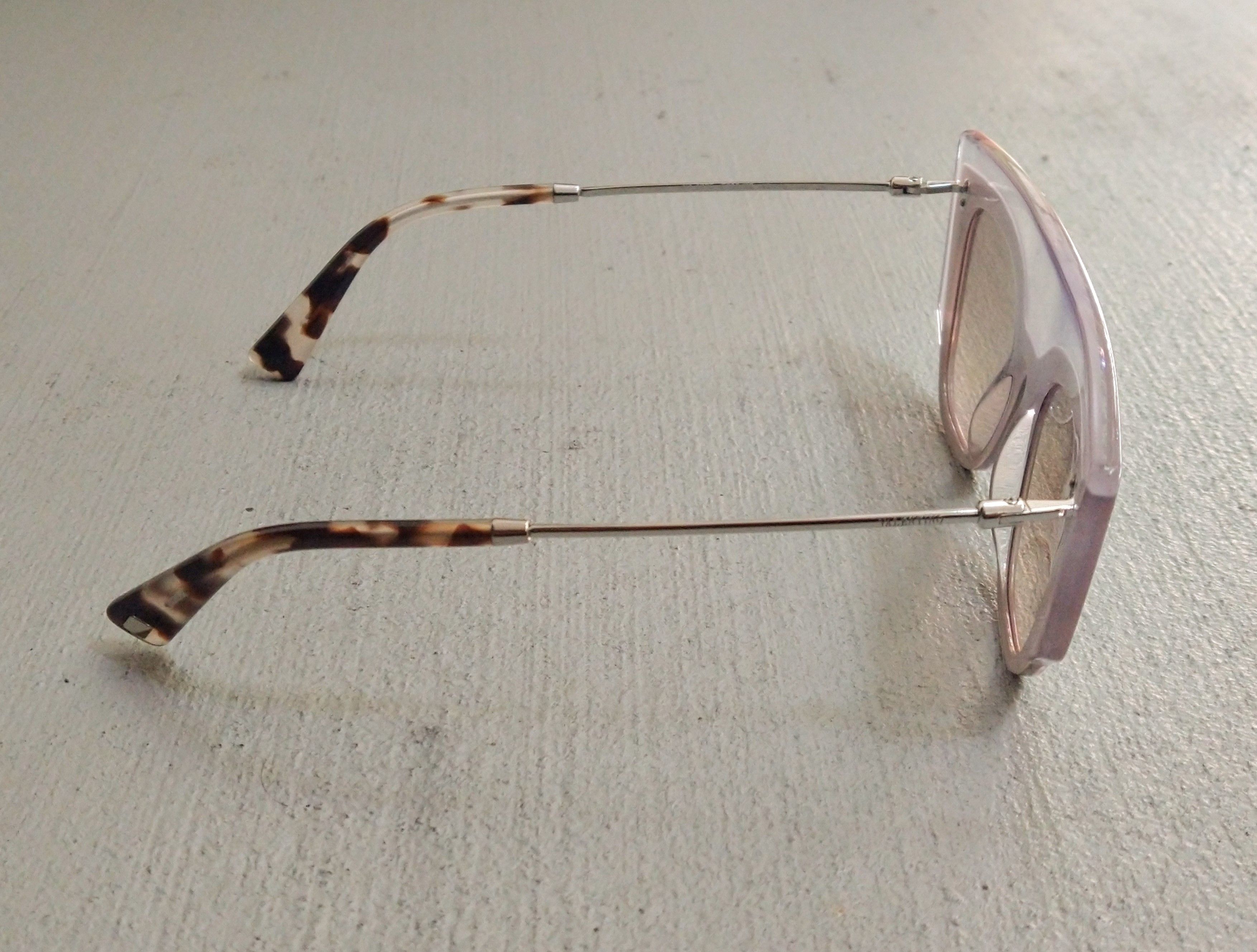 Valentino Valentino Sunglasses VA4035 Pink Clear Cats Eye Size ONE SIZE - 7 Thumbnail