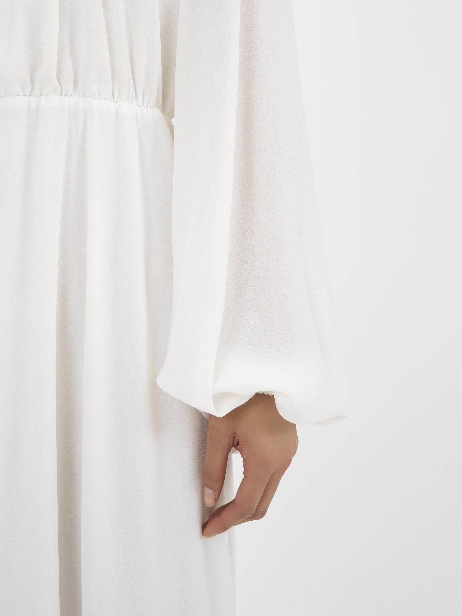 Chloe o1loc1c0325 CHC24 Dress in White Size XL / US 12-14 / IT 48-50 - 5 Thumbnail