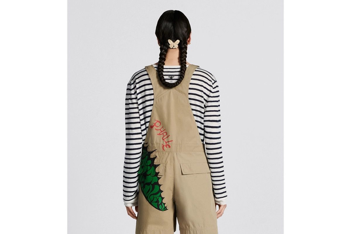 Dior o1bcso1str0225 Short Overalls in Beige Size L / US 10 / IT 46 - 6 Thumbnail