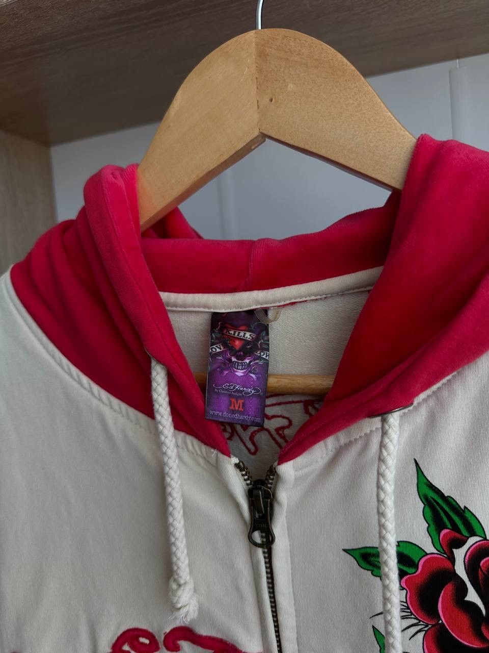 Christian Audigier × Ed Hardy × Vintage Vintage Ed Hardy Christian Audigier Hoodie Size M / US 6-8 / IT 42-44 - 12 Thumbnail