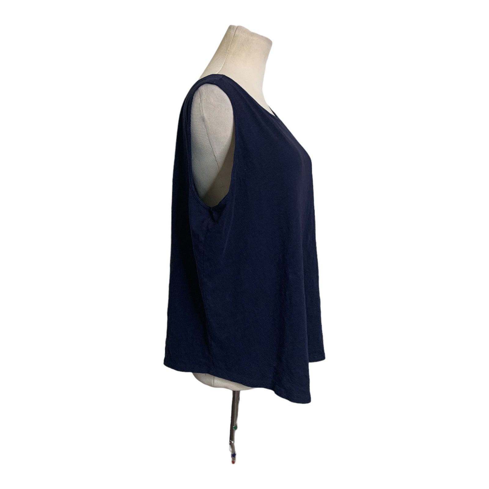 Loft Loft vintage soft blue sleeveless back knot top size XL Size XL / US 12-14 / IT 48-50 - 8 Thumbnail