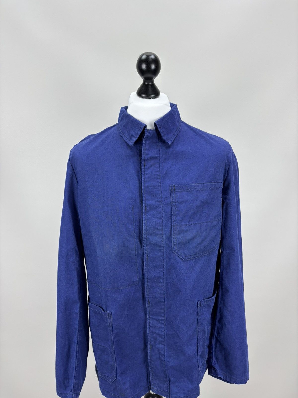 Carhartt Mens workwear jacket Y2k Sanfor Size 50 Color Blue Size US M / EU 48-50 / 2 - 2 Thumbnail