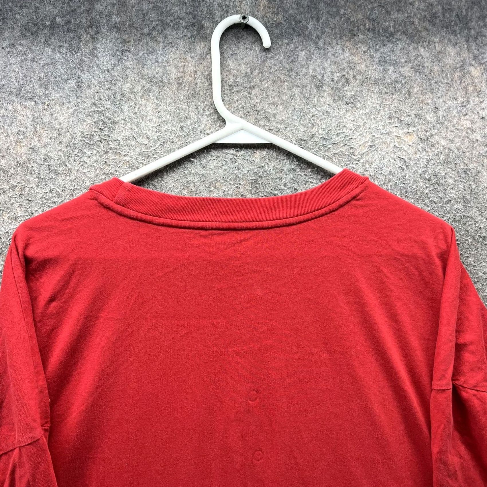 Polo Ralph Lauren Polo Ralph Lauren Shirt Mens 4XB Red Crewneck Pony Logo Tee T‑Shirt Big & Tall Size US XXL / EU 58 / 5 - 7 Thumbnail