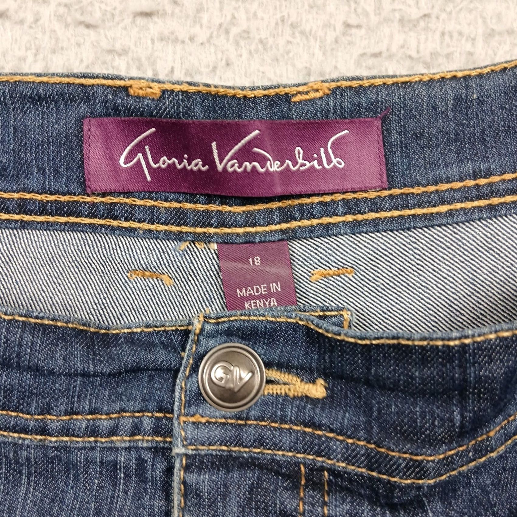 Gloria Vanderbilt VINTAGE no (skip) Size 40" / US 18 - 3 Thumbnail