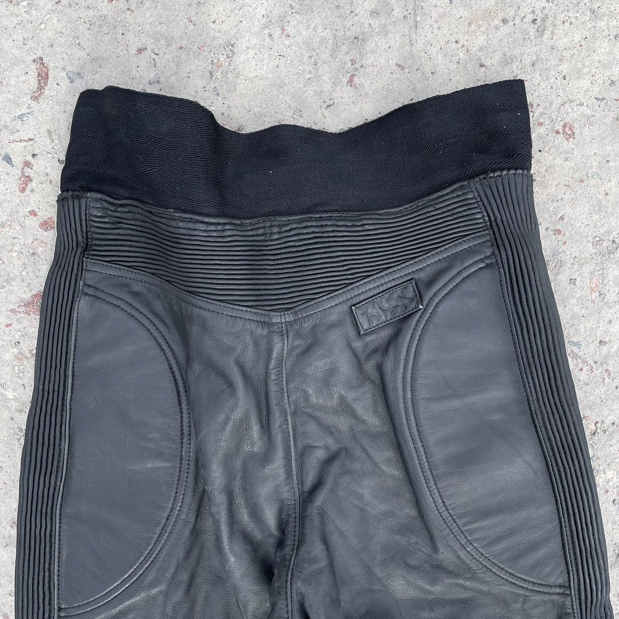 Vintage Vintage Moto Leather Pants 29-30 Size Y2K 90s USA Hype Size US 29 - 7 Thumbnail