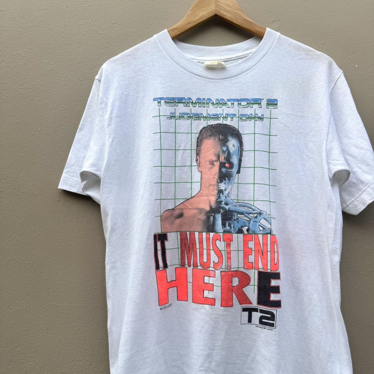Vintage Vintage terminator2 1991 tee rare Size US L / EU 52-54 / 3 - 2 Thumbnail
