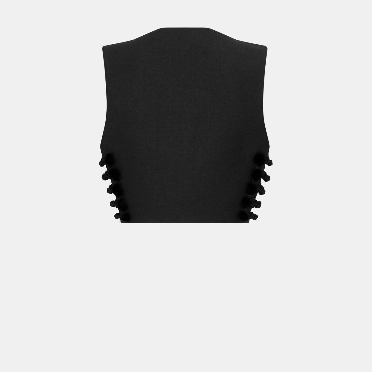o1bcso1str0524 Waistcoat in Black