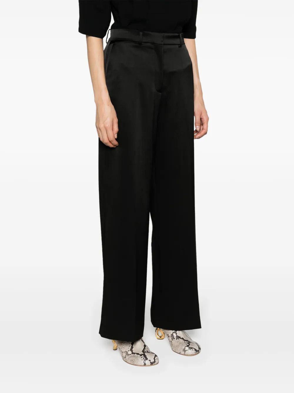 Lanvin o1y0326 Casual Pant in Black Size 28" / US 6 / IT 42 - 3 Thumbnail