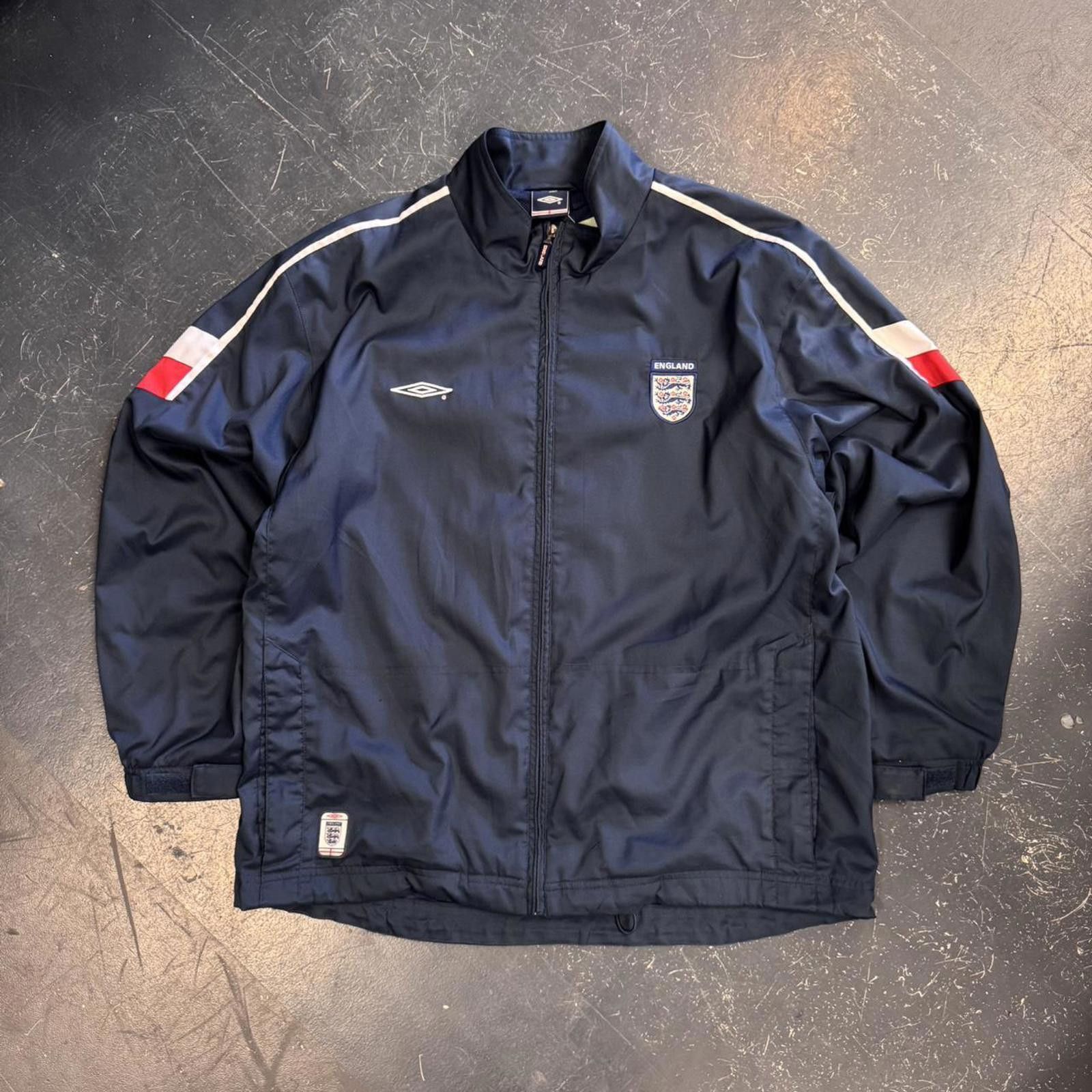 Vintage Umbro England Zip Up FIFA Jacket