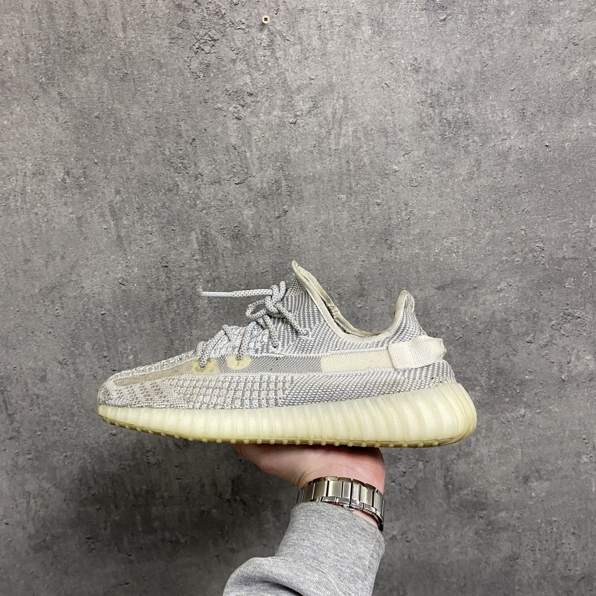 Adidas Adidas Yeezy Boost 350 V2 Static Non-Reflective 2018 Size US 10.5 / EU 43-44 - 5 Thumbnail