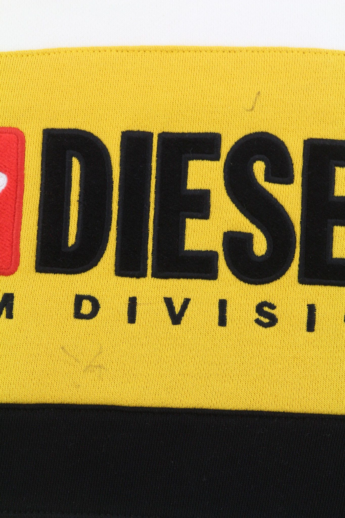 Diesel S-SAINT-DIVISION M White Half Zip Sweatshirt 40099 Size US M / EU 48-50 / 2 - 11 Thumbnail