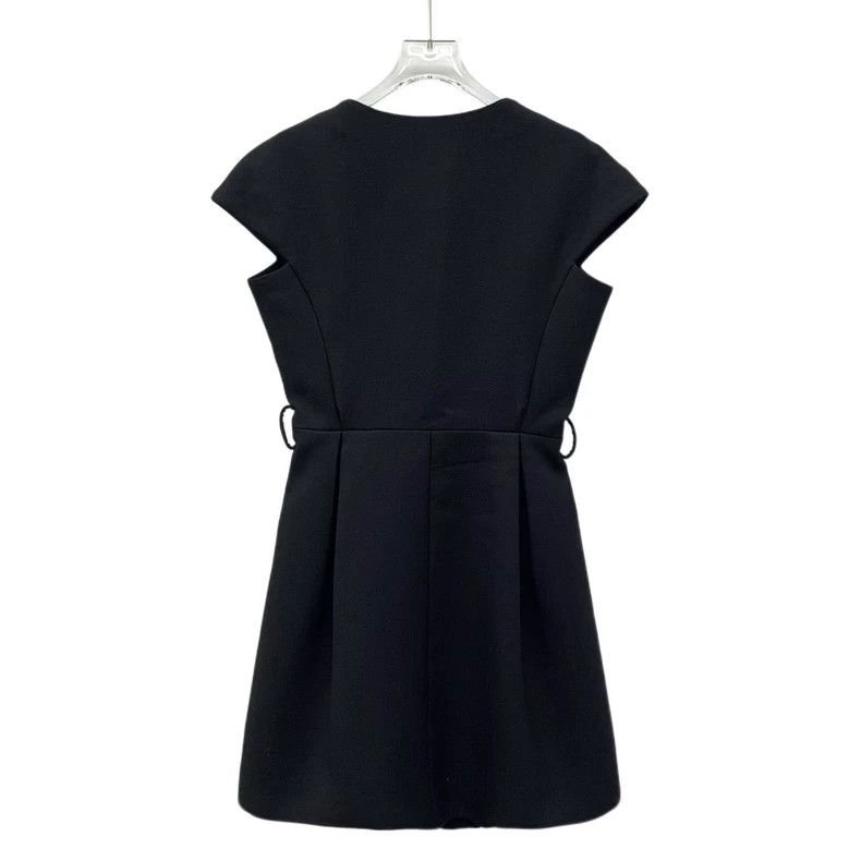 Louis Vuitton Louis Vuitton 23 Short Sleeve Dress with Round Neck and Zi Size XS / US 0-2 / IT 36-38 - 2 Thumbnail
