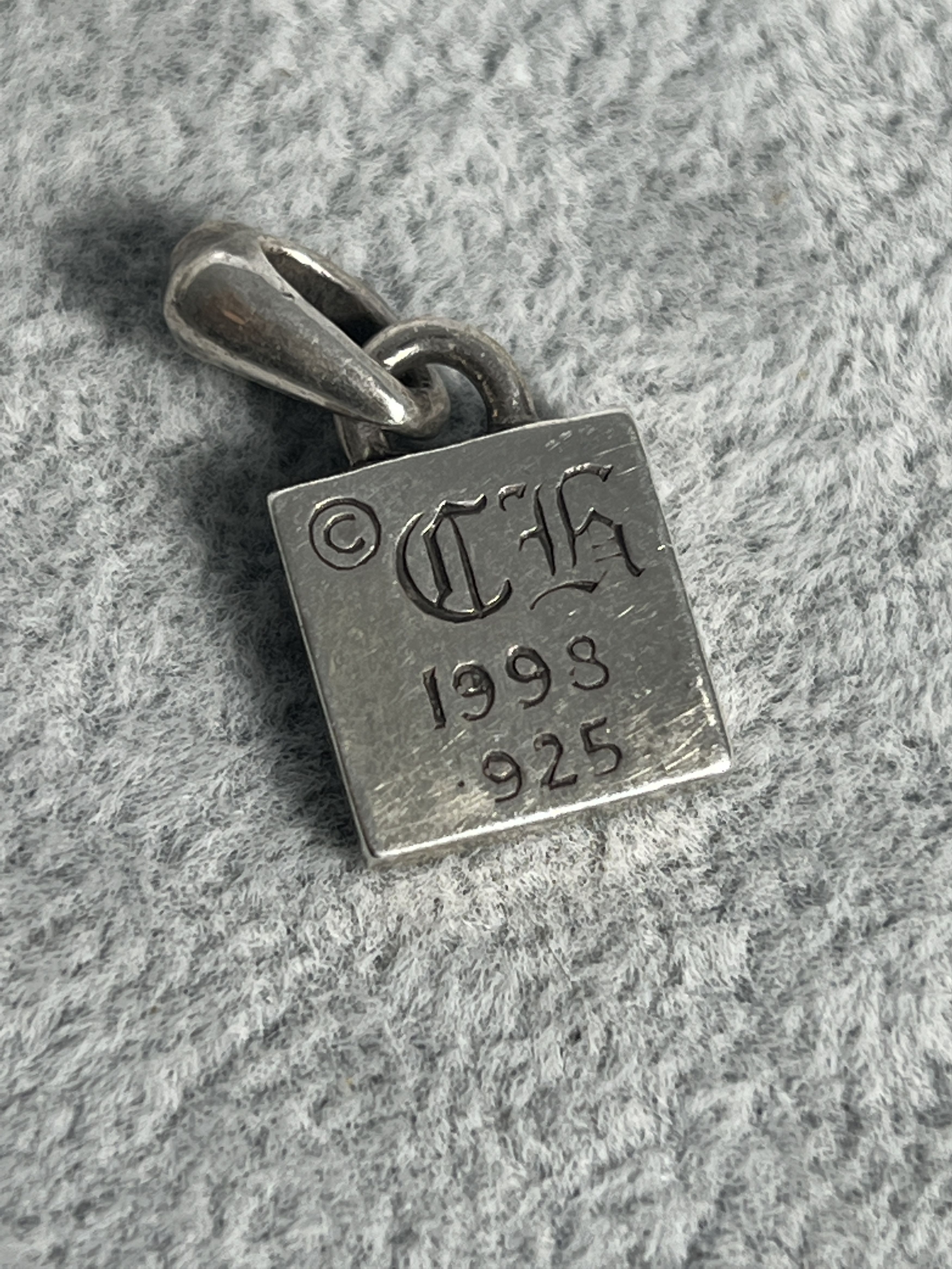 Chrome Hearts Chrome Hearts Scroll Frame Pendant 1998 .925 Silver Size ONE SIZE - 6 Thumbnail