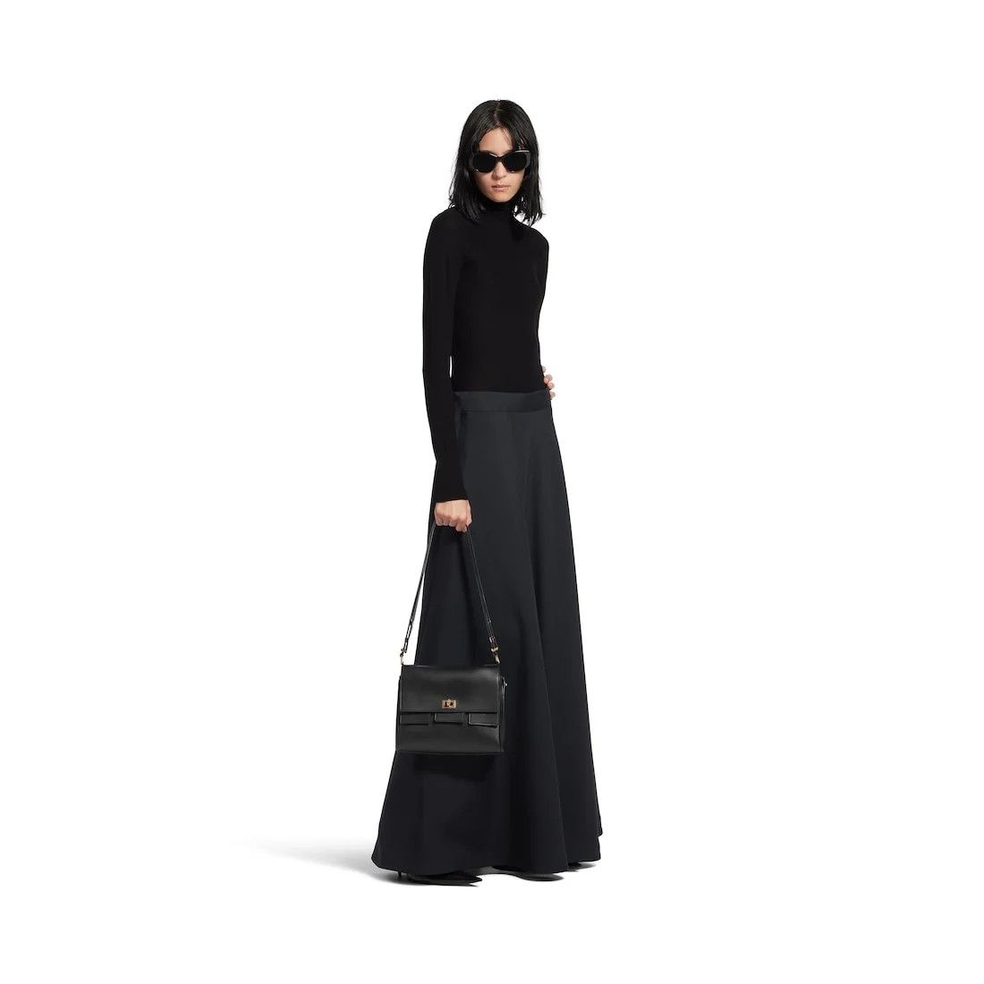 Balenciaga o1bcso1str0226 Size: OS / Bel Air XS Flap Bag In Black Size ONE SIZE - 6 Thumbnail