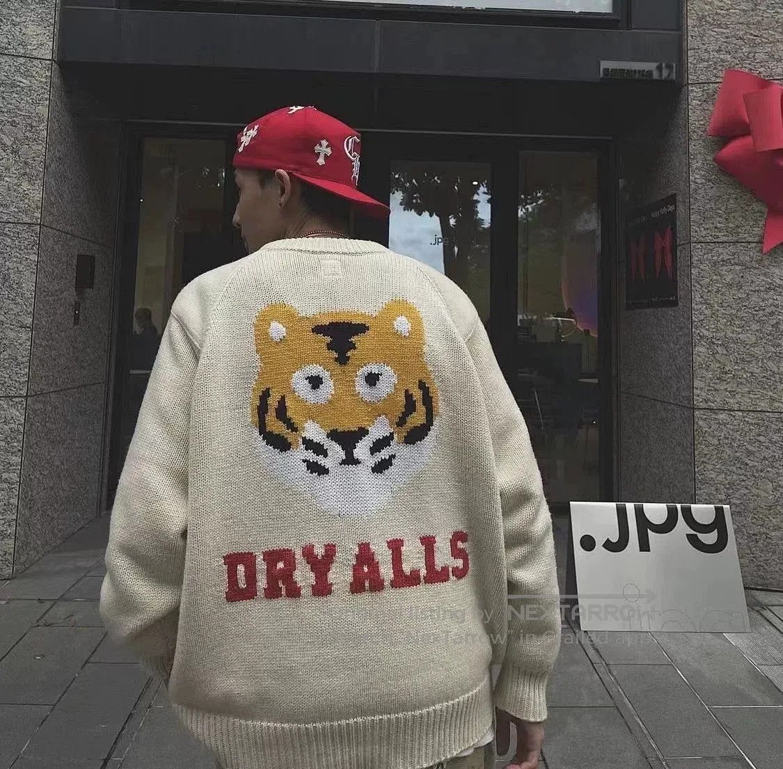 Human Made HUMAN MADE Tiger Head Crewneck Sweater. Size US XL / EU 56 / 4 - 6 Thumbnail