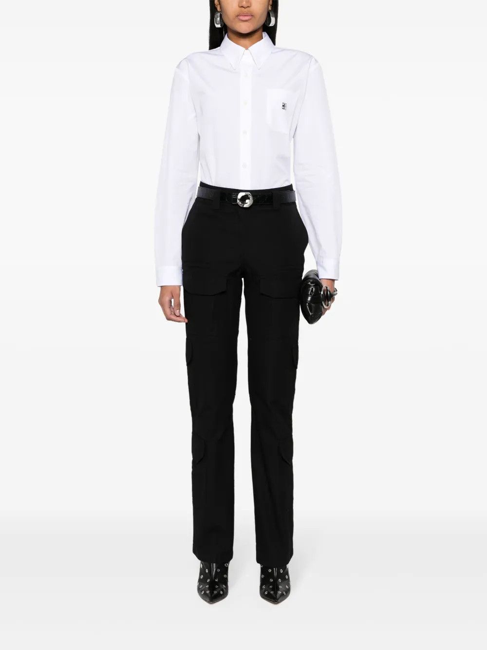 Givenchy o1y0925 Casual Pant in Black Size 28" / US 6 / IT 42 - 5 Thumbnail