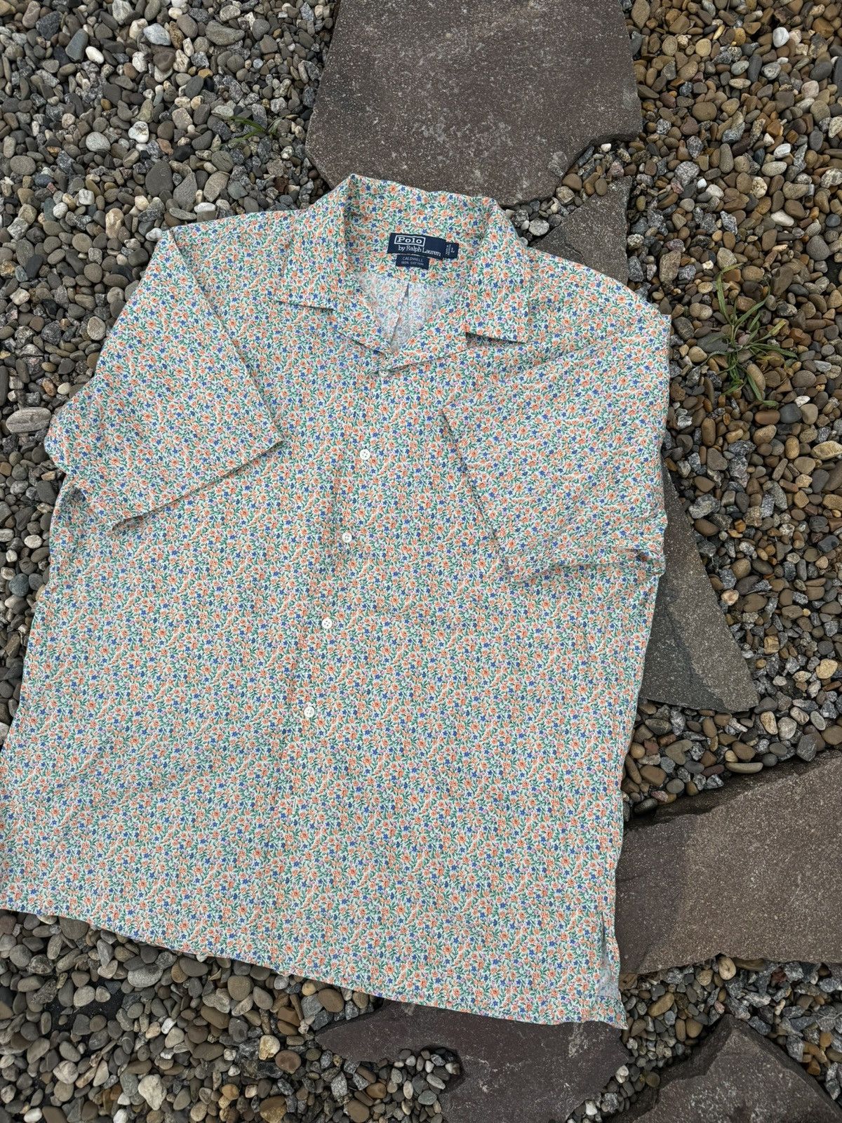 Polo Ralph Lauren × Vintage 90’s Polo Ralph Lauren vintage caldwell shirt sleeve shirt Size US L / EU 52-54 / 3 - 3 Thumbnail