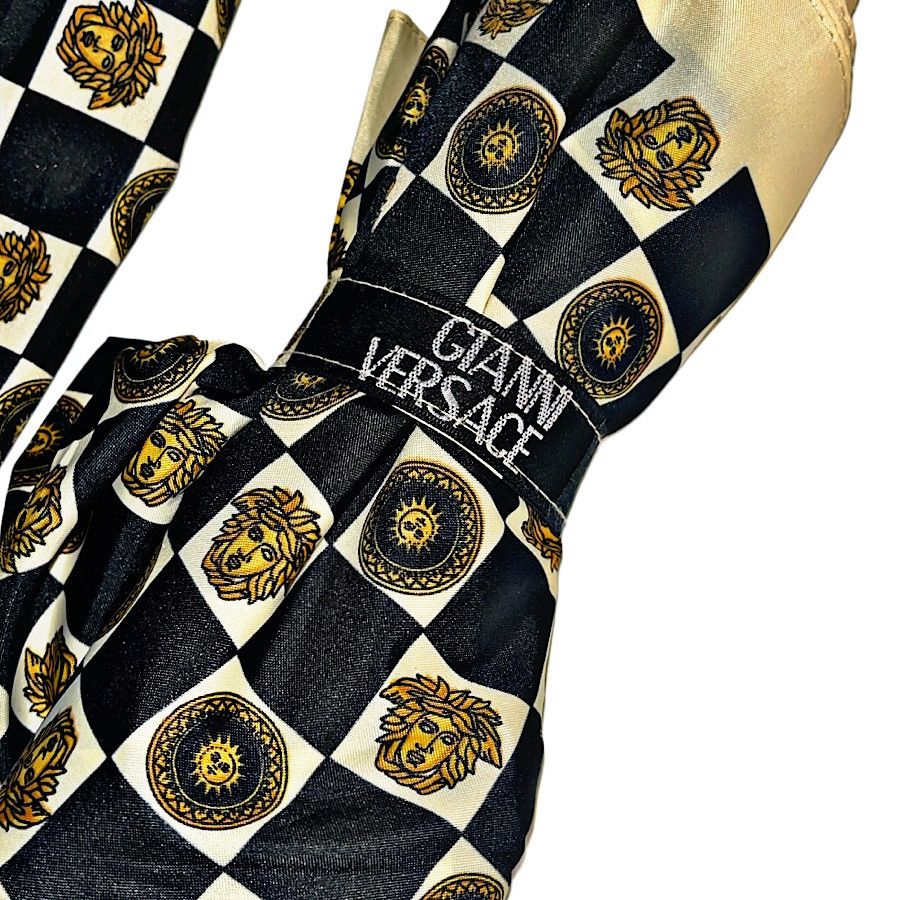 Versace Authentic Vintage Gianni Versace Medusa Wood Handle Umbrella Size ONE SIZE - 4 Thumbnail