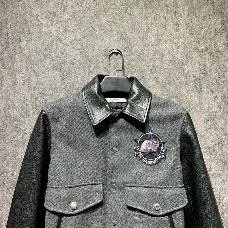 Givenchy Givenchy Size 46Paris Grey Jacket 2506-Nextarrow Size US XL / EU 56 / 4 - 2 Thumbnail