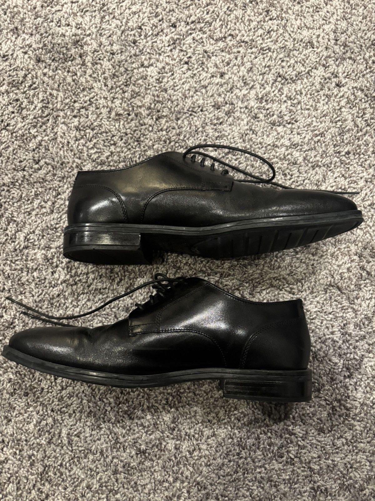 Cole Haan Formal Black Dress Shoes - Cole Haan Hawthorne Oxford Size US 9 / EU 42 - 2 Thumbnail