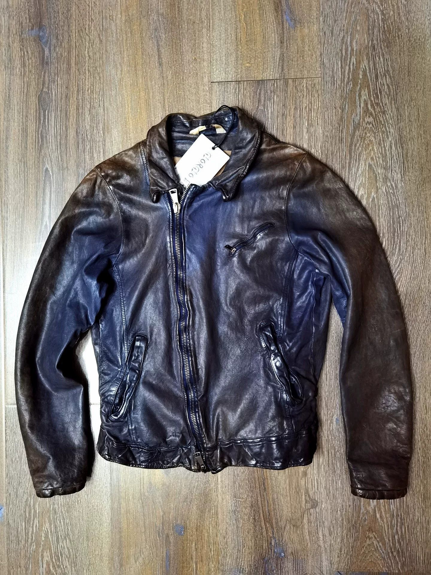 Giorgio Brato Giorgio Brato Indigo Dyed Jacket Size US S / EU 44-46 / 1 - 1 Thumbnail